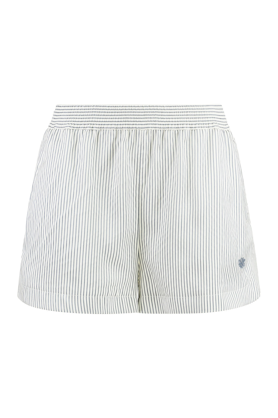 Silk Shorts White-Steel White/steel