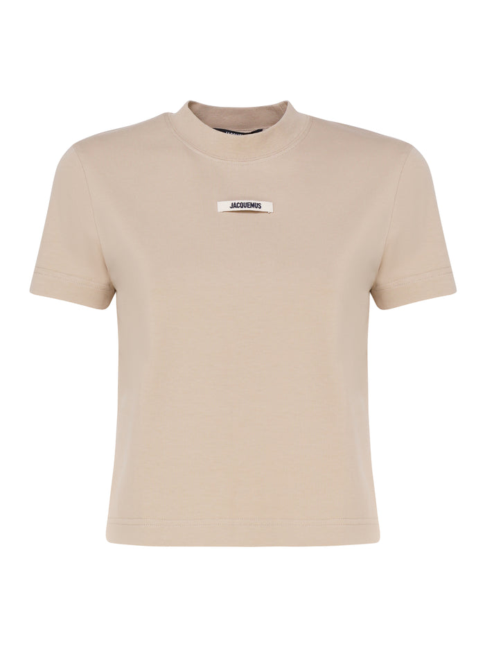 Jacquemus T-Shirts And Polos Beige Cotton