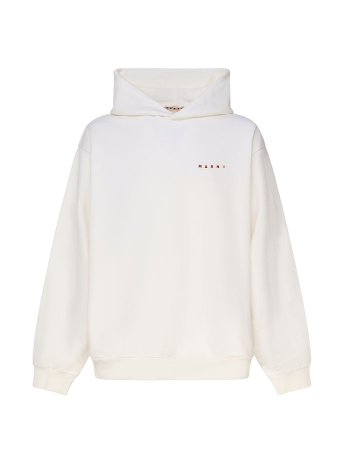 Marni Sweaters Natural White Cotton