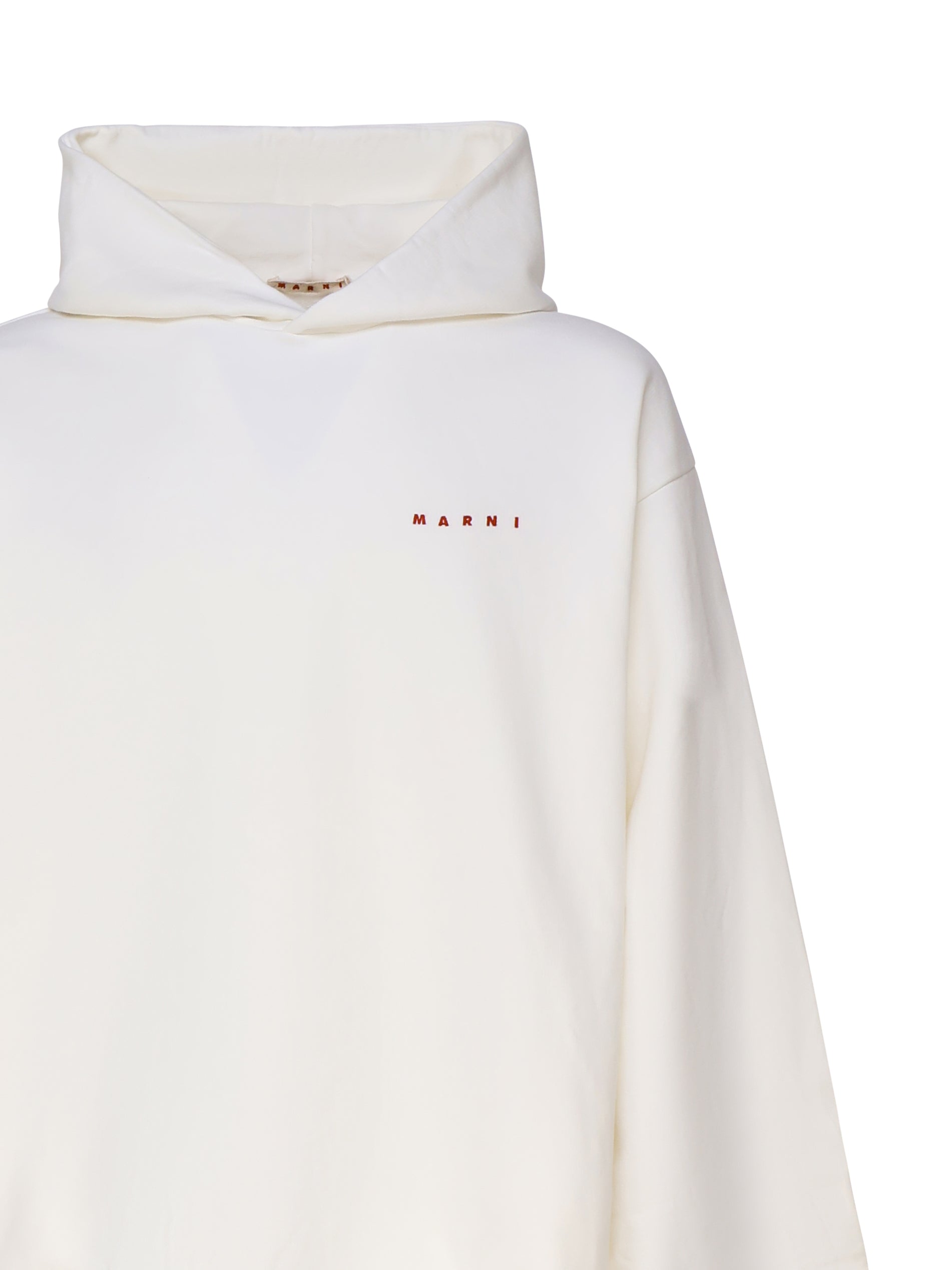 Marni Sweaters Natural White Cotton