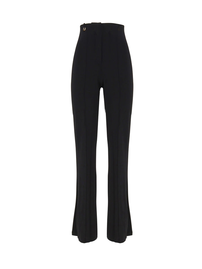 Jacquemus Trousers Black Cotton