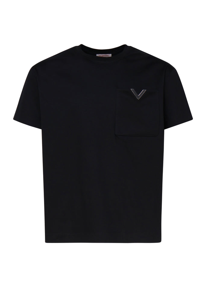 Valentino Garavani T-Shirts And Polos Black