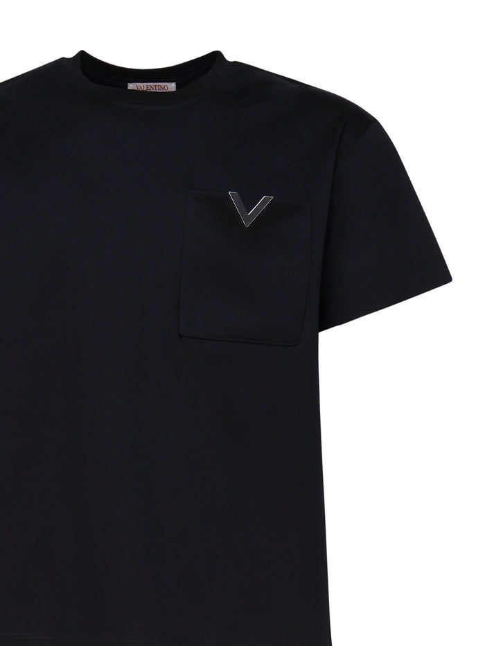 Valentino Garavani T-Shirts And Polos Black