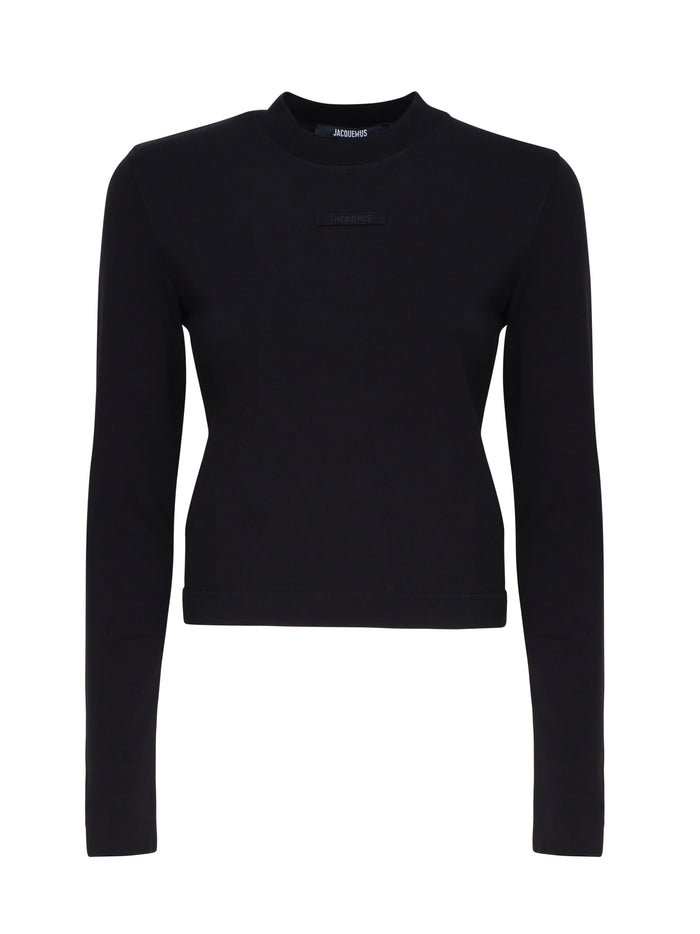 Jacquemus T-Shirts And Polos Black Cotton