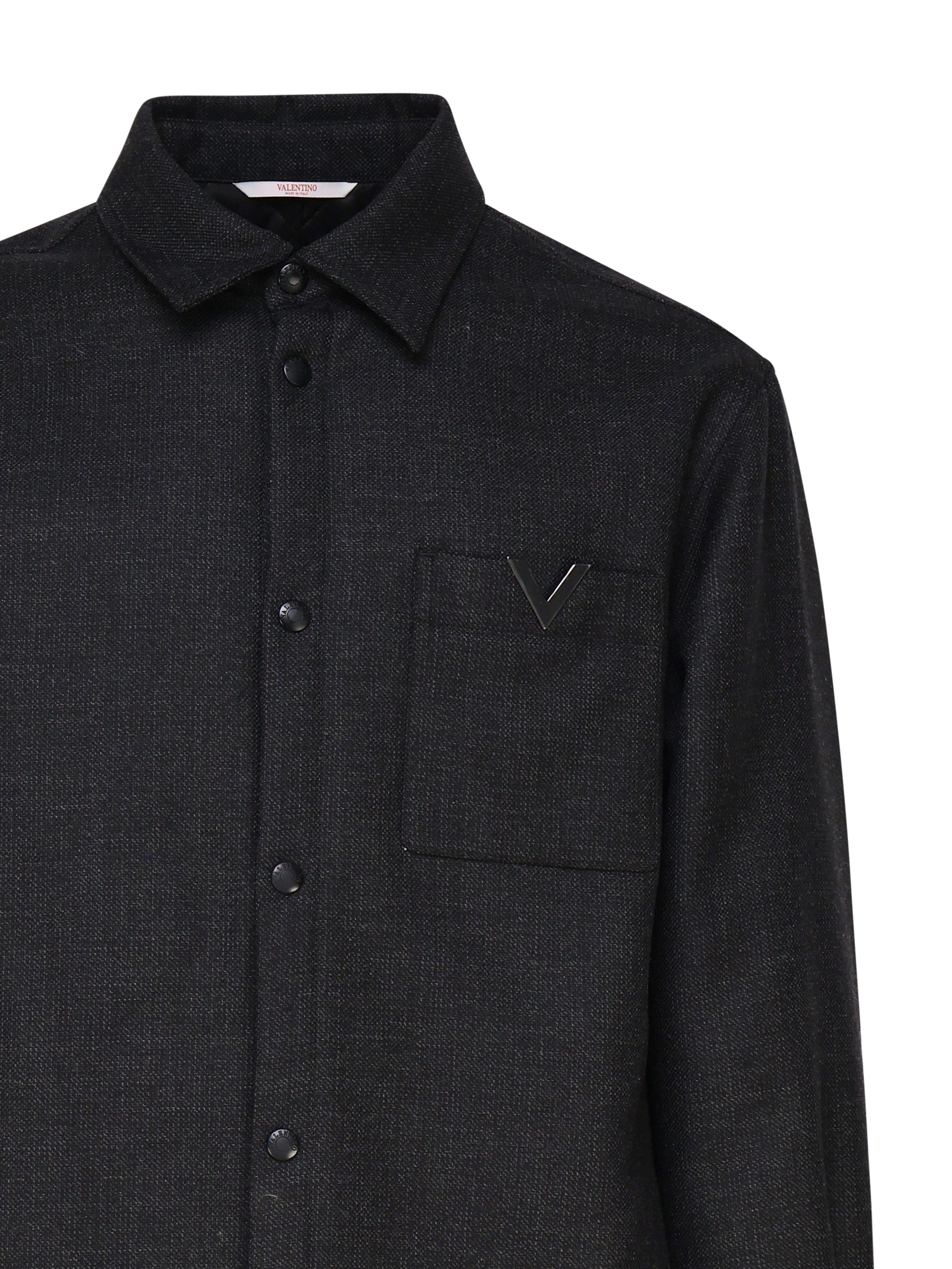 Valentino Garavani Shirts Very Dark Grey