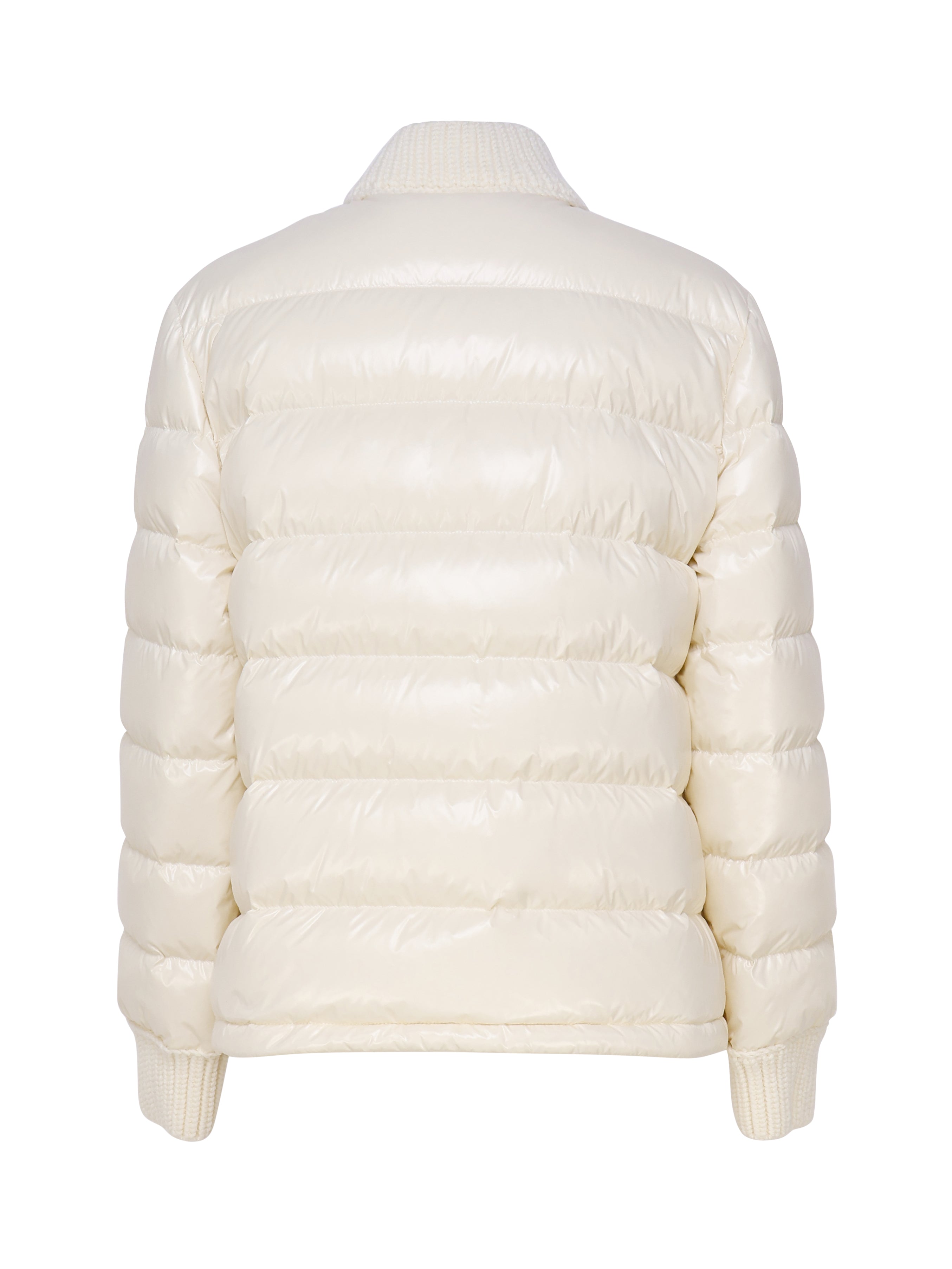 Moncler Coats Extra White Outer: Polyamide/nylon