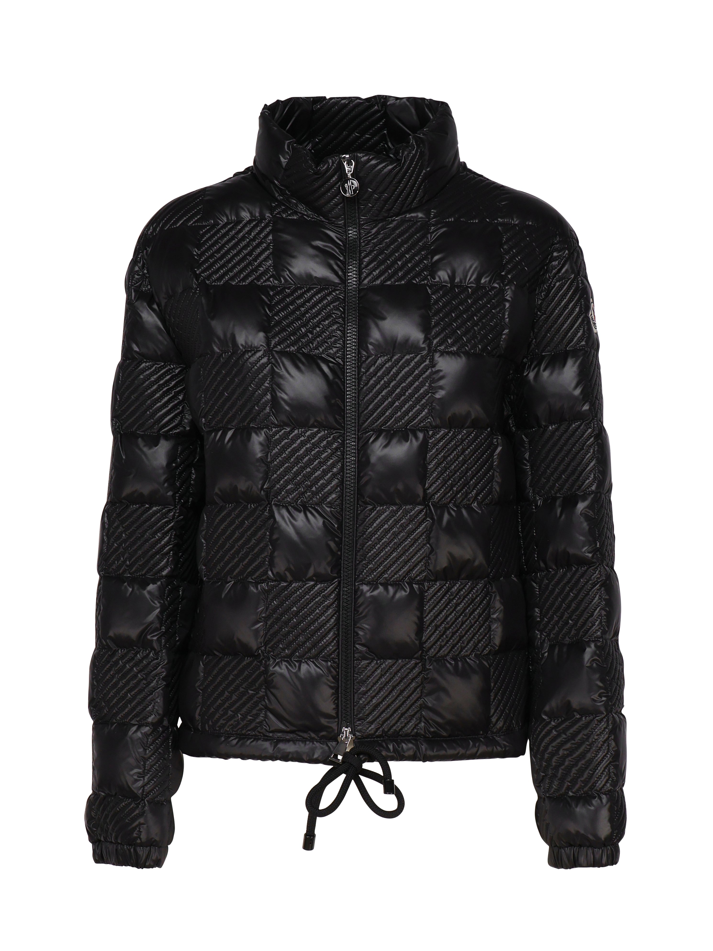 Moncler Coats Black Outer: Polyamide/nylon