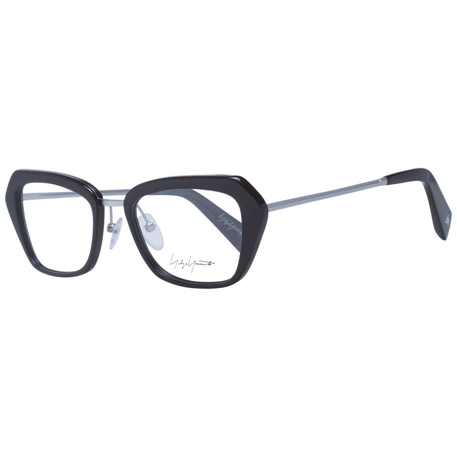Yohji Yamamoto YO-1035521 Metal and plastic eyeglasses in black