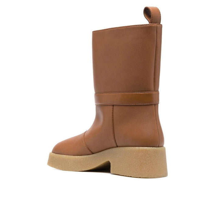 Stella Mccartney Skyla Rain Boots Brown Polyurethane