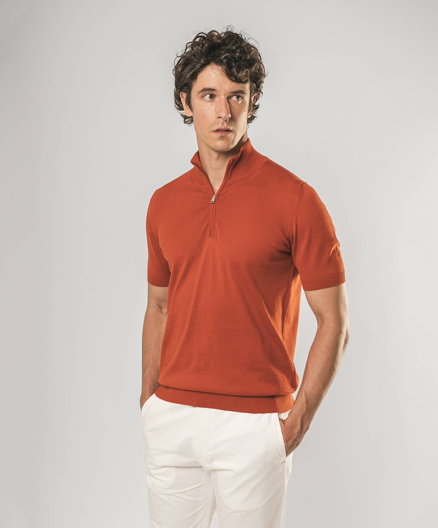 Sea Island T-Shirt Cozumel Navy Light Knitwear