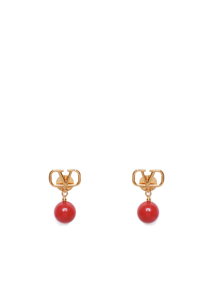 Valentino Garavani Bijoux Oro 18/corallo Brass
