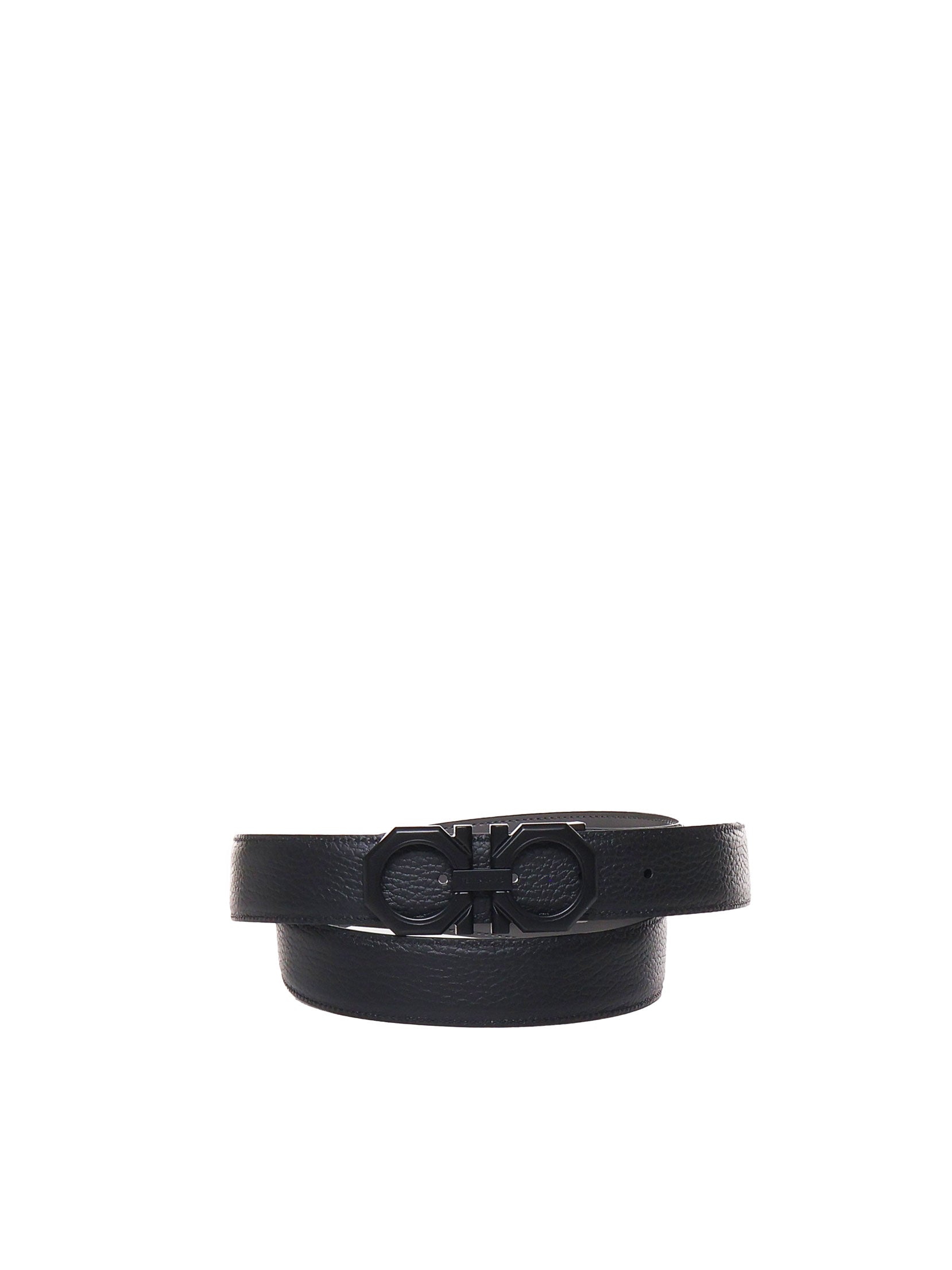 Ferragamo Belts Black Calf