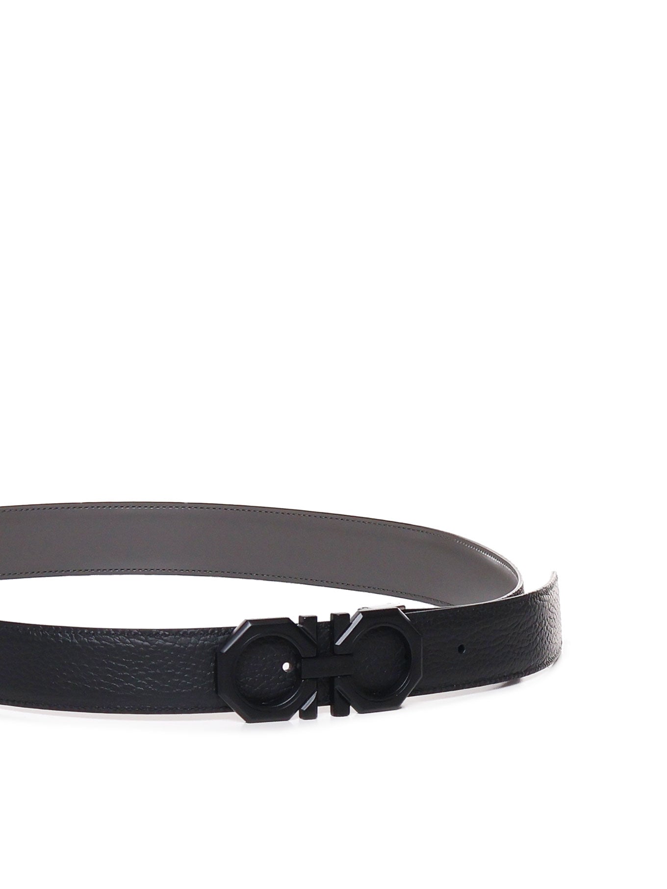 Ferragamo Belts Black Calf