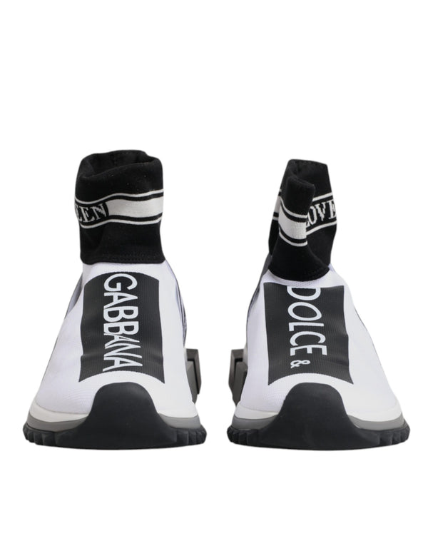 Dolce & Gabbana 70% Polyester 15% Viscose 10% PU 5% Elastane sneaker in black