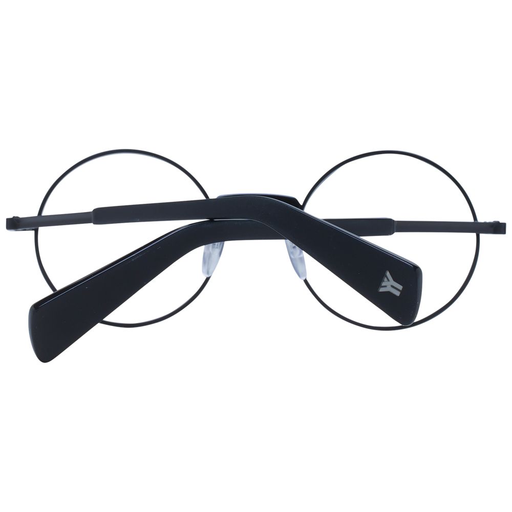 Black Metal Glasses (frames) Accessory