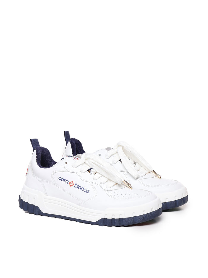 Casablanca Sneakers Navy / White Calfskin