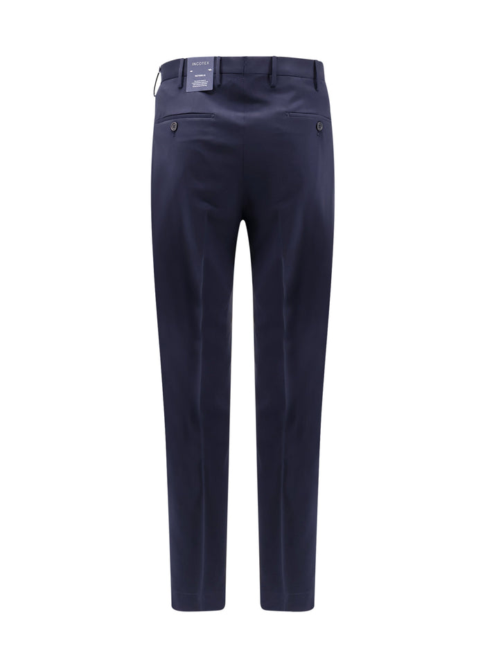 Incotex Rtw Blue Lana Vergine