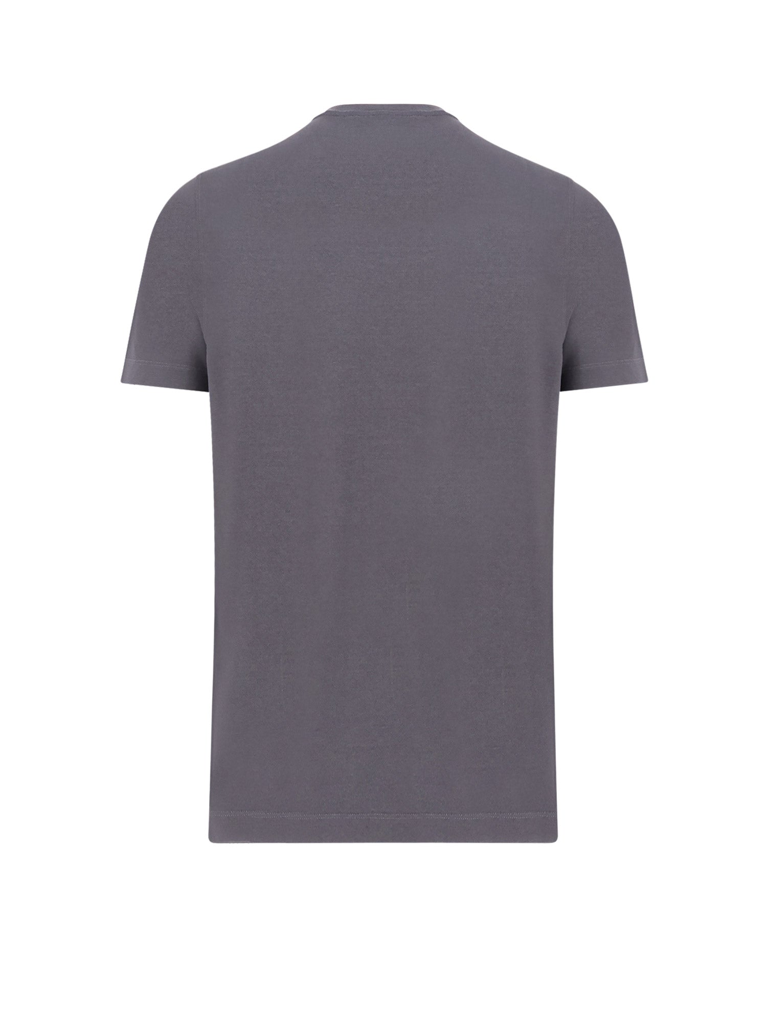 Zanone T-Shirts And Polos Grey Cotone