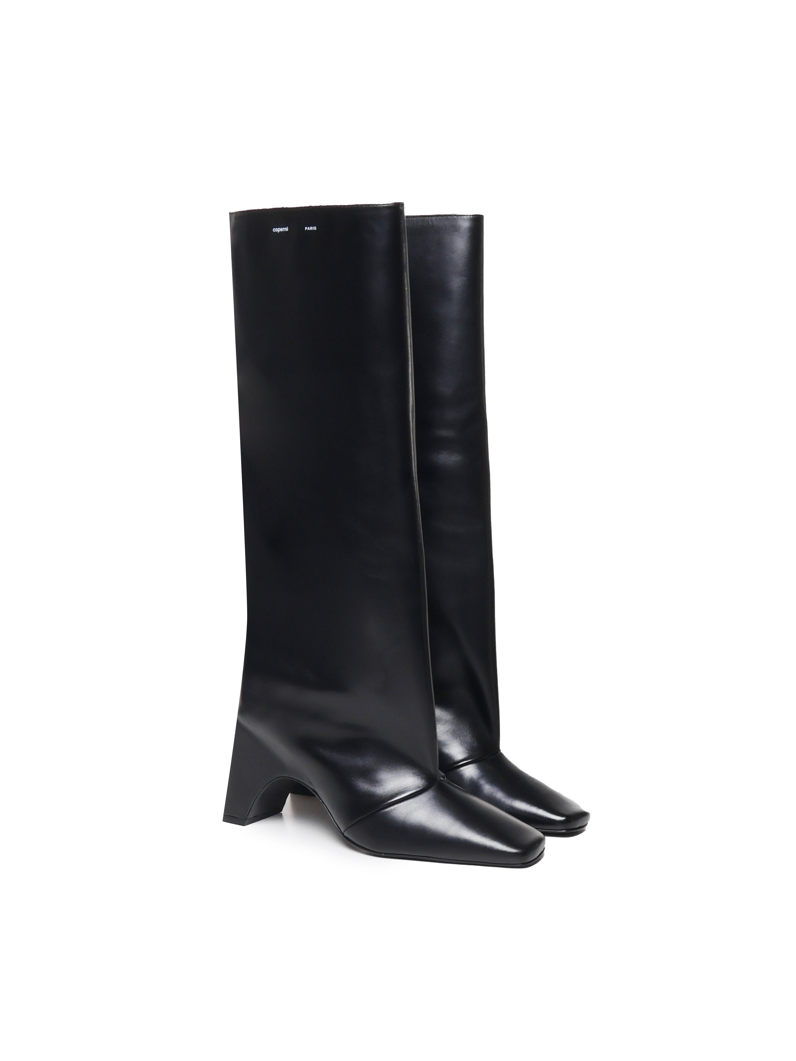 Coperni Boots Black Calfskin