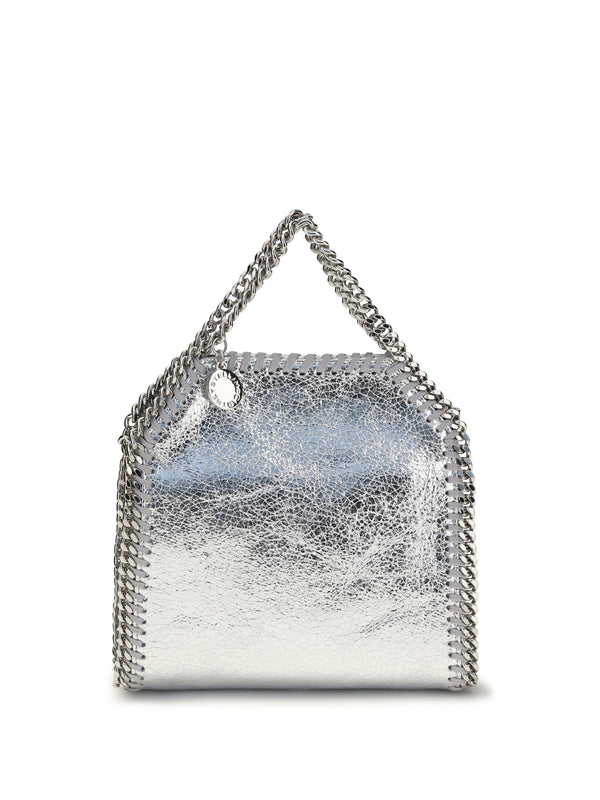Stella McCartney 100% Polyester shoulder bag in silver