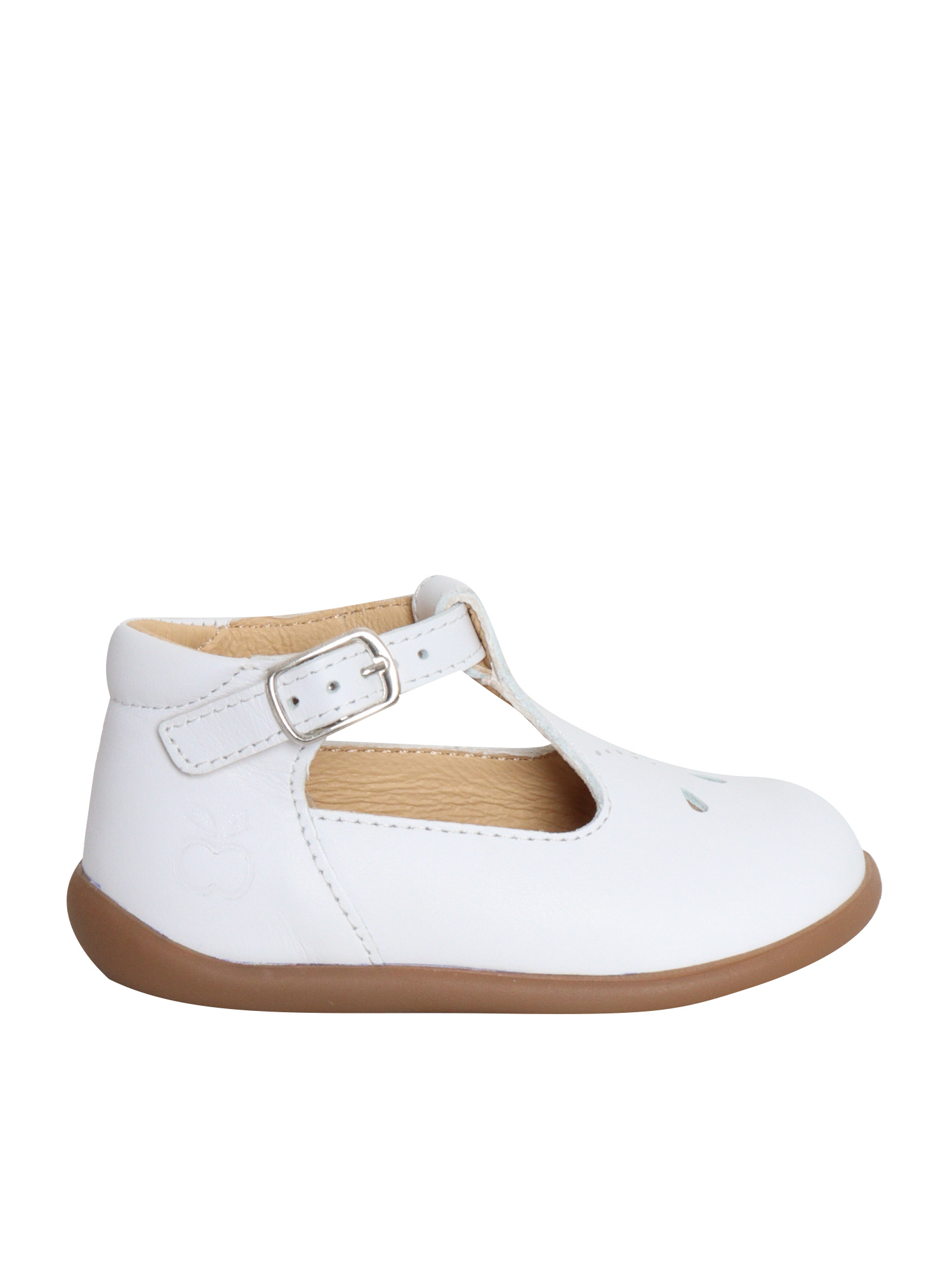 STAND-UP SALOME SHOES White Kid Sneaker