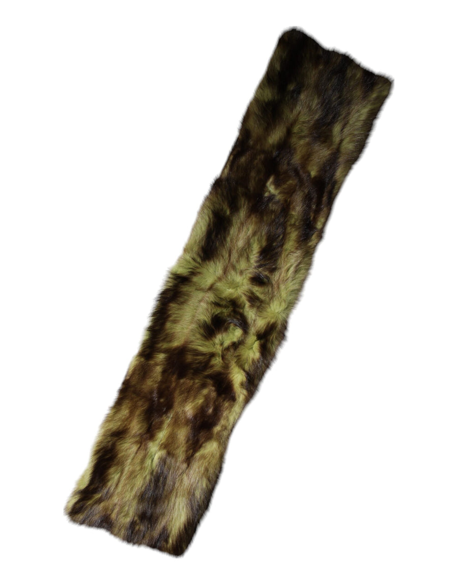 Dolce & Gabbana 100% Rat Mousquet; Lining: 100% Silk shawl in multicolor