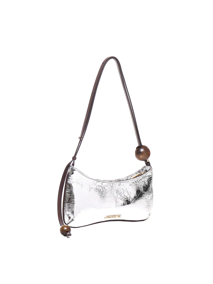 Jacquemus Bags Silver Lambskin