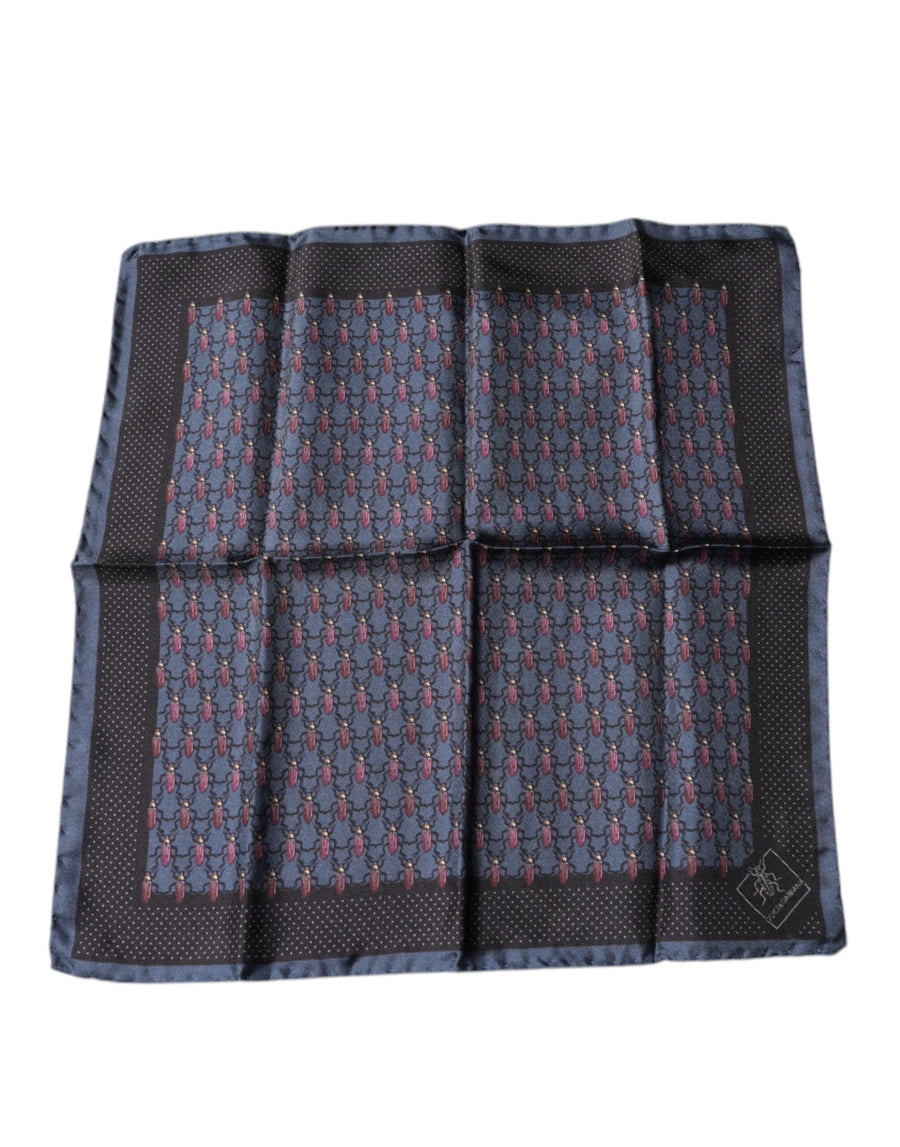 Dolce & Gabbana 100% Silk handkerchief in navy