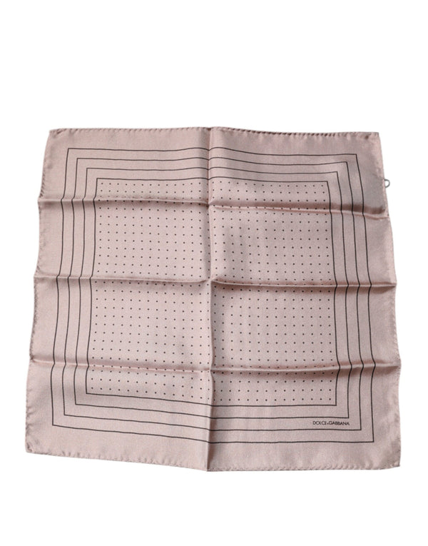 Dolce & Gabbana 100% Silk handkerchief in pink