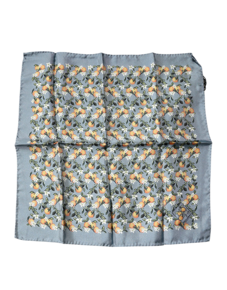 Dolce & Gabbana 100% Silk handkerchief in gray