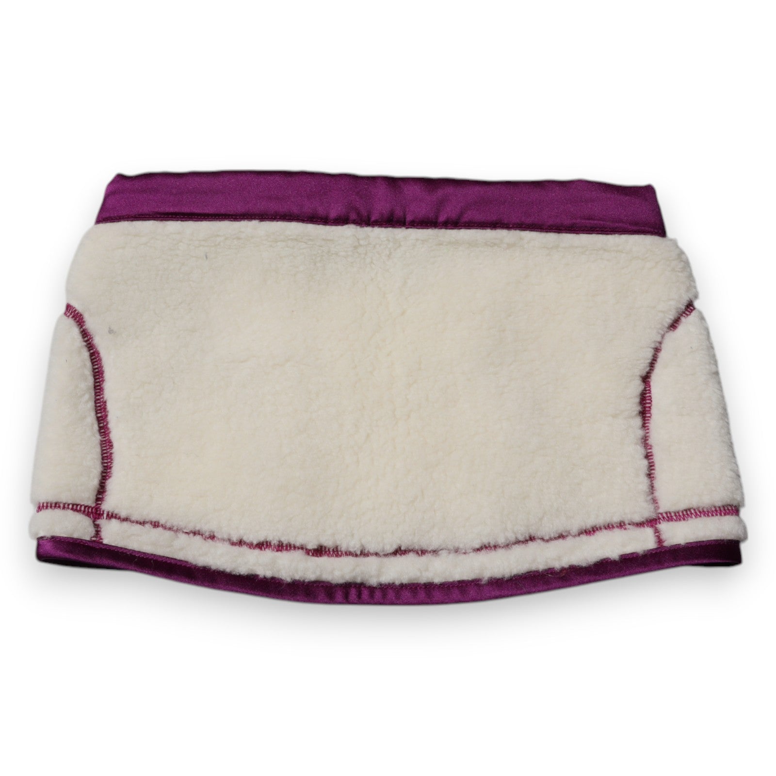 Dolce & Gabbana 100% cashmere scarf in white — view 5