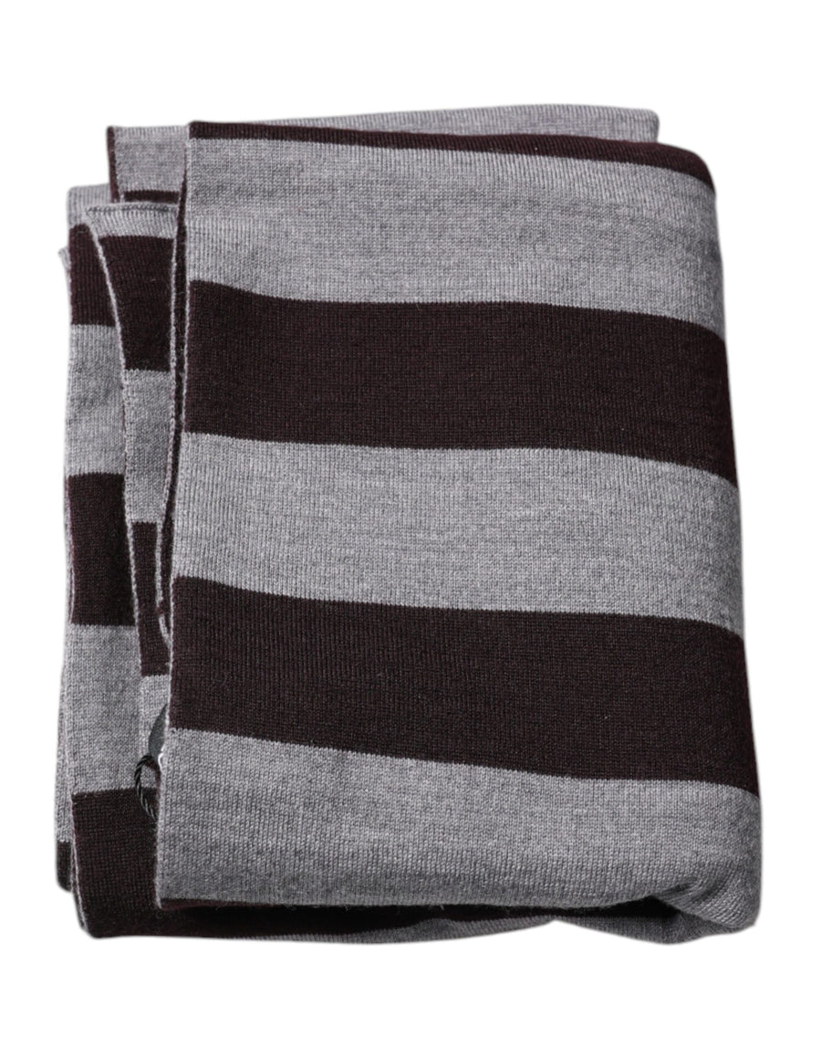 Dolce & Gabbana 100% Virgin Wool scarf in black