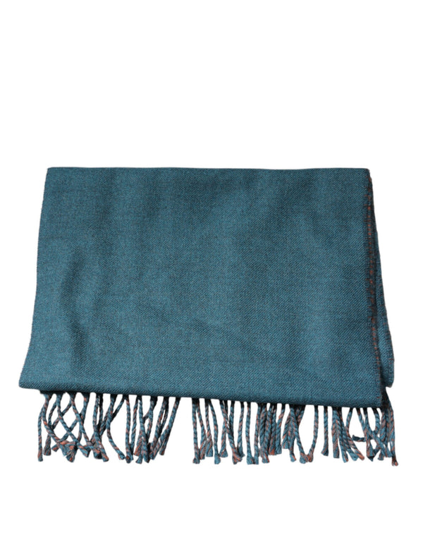 Dolce & Gabbana 90% Virgin Wool scarf in green