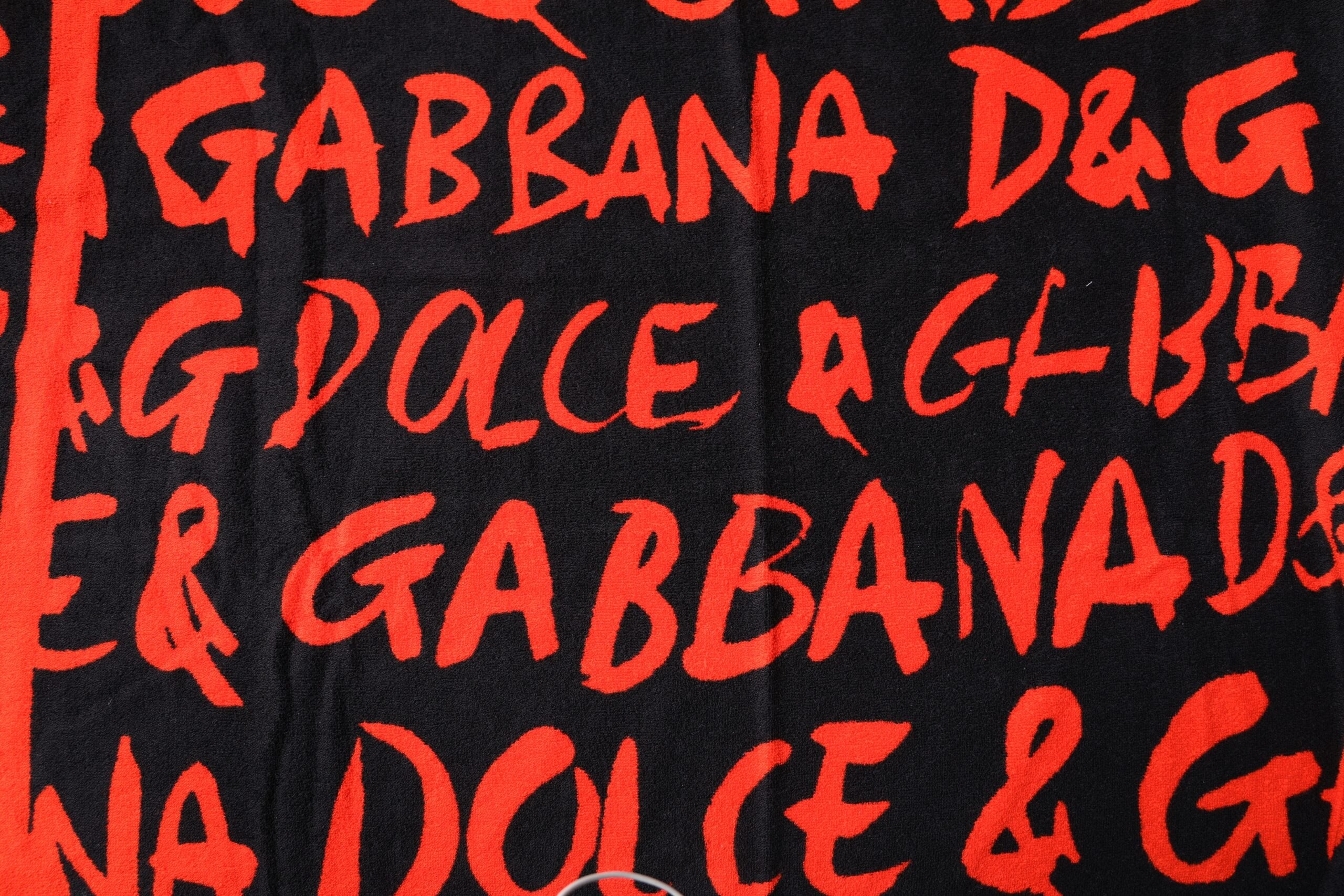 Dolce & Gabbana 100% Cotton scarf in black — view 5