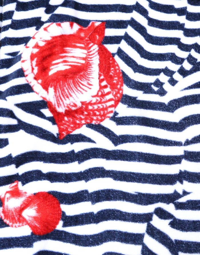 Dolce & Gabbana 100% Cotton beach scarf in navy — view 2