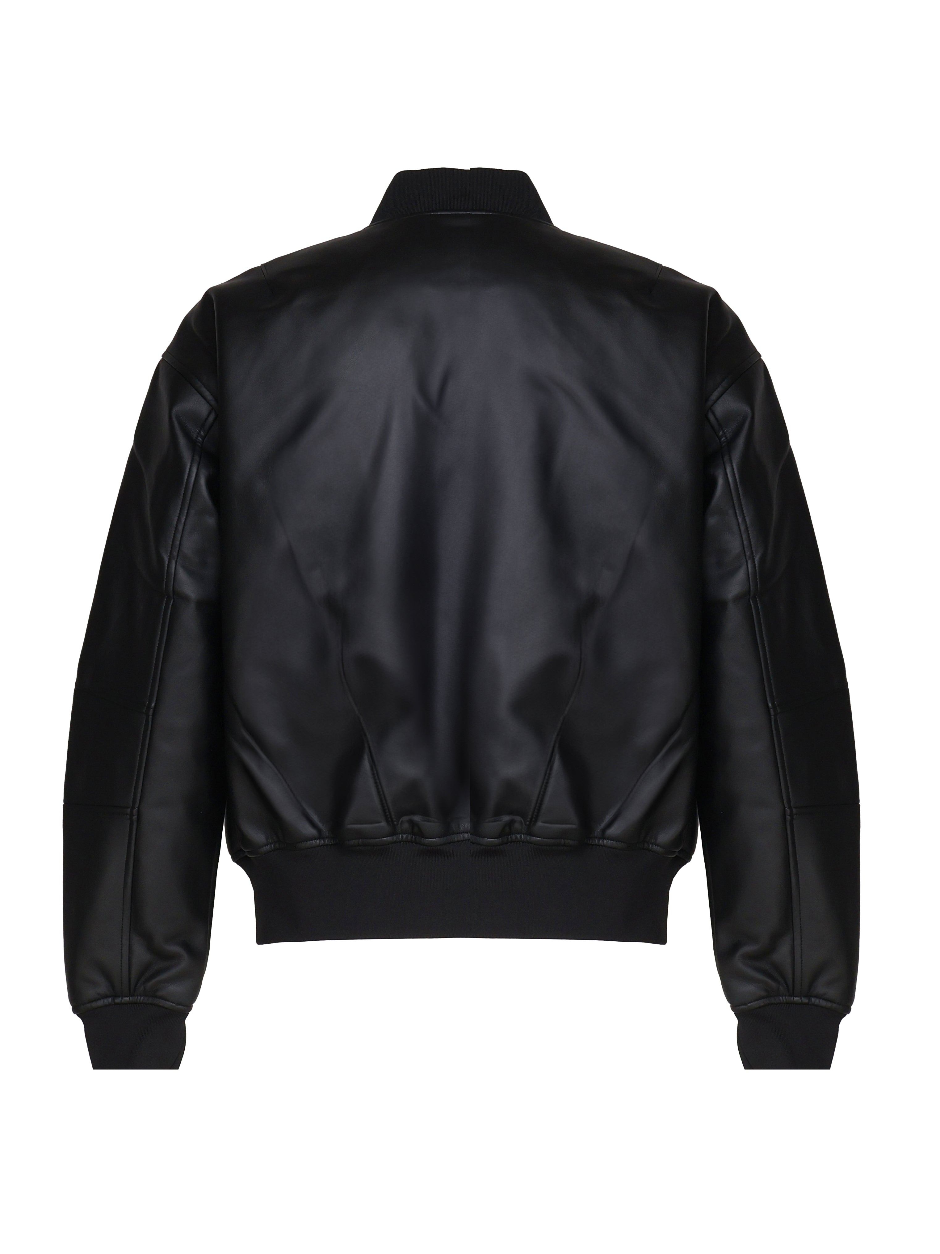 Calvin Klein Coats Black Polyurethane ()