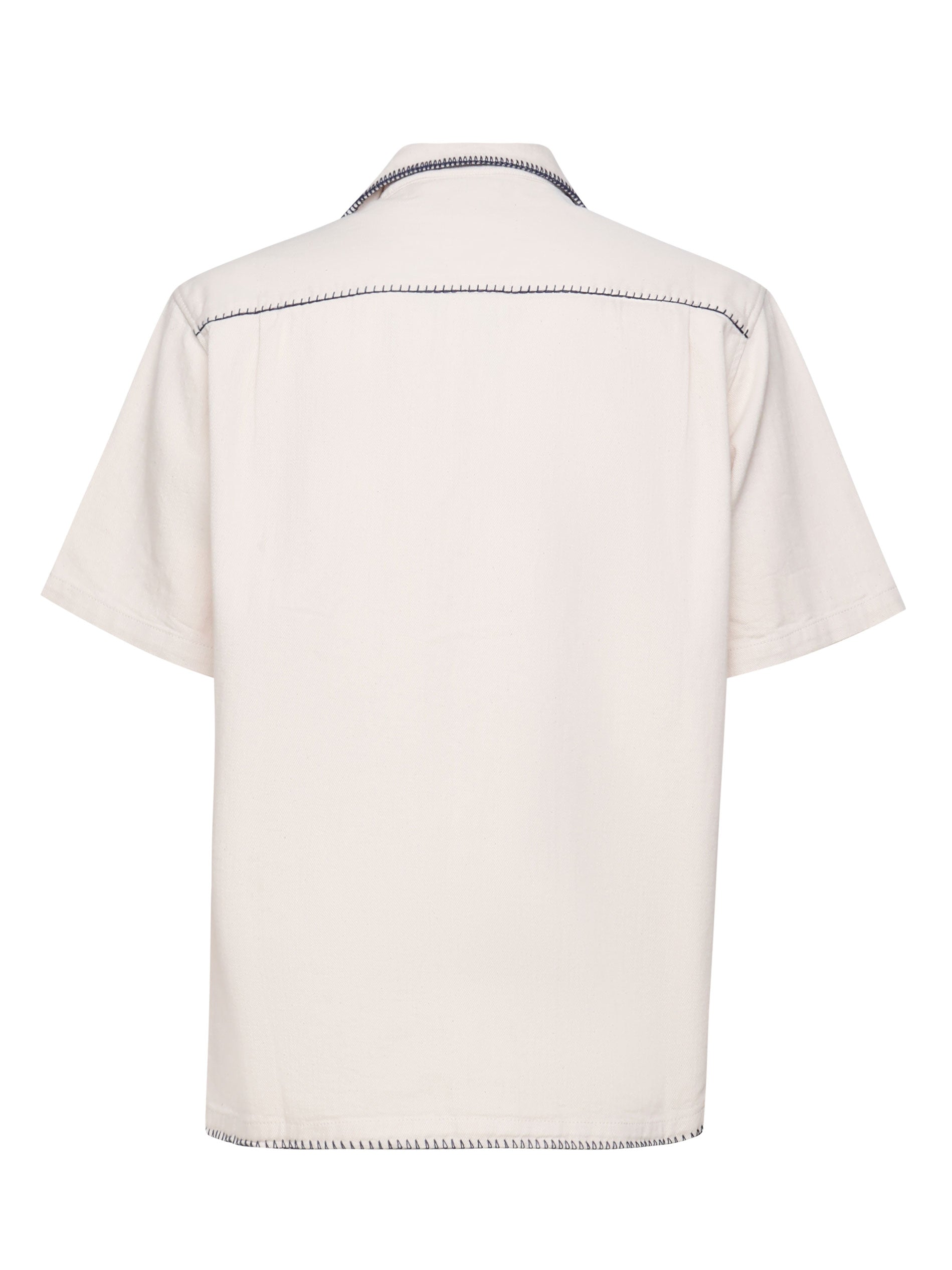 Drole De Monsieur Shirts White Main Fabric: Cotton