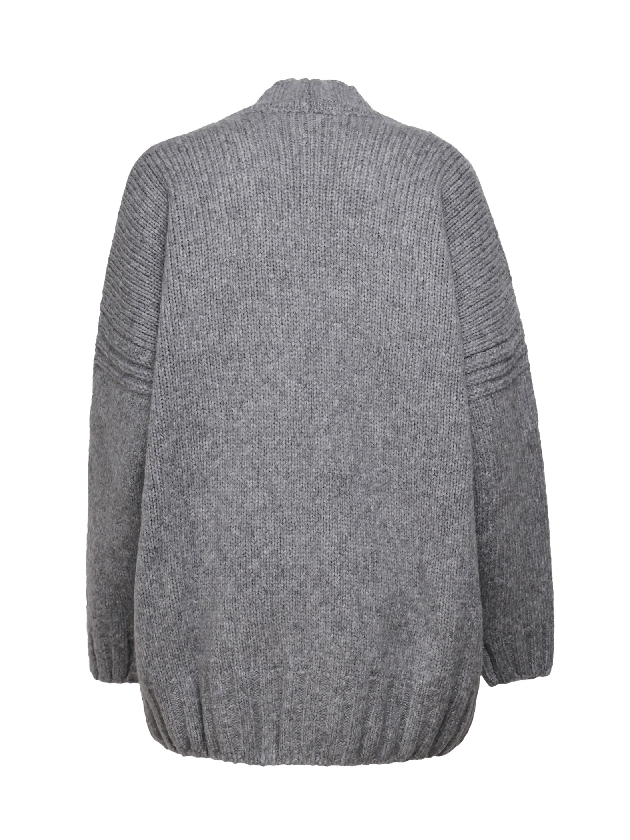 Pinko Sweaters Grey Blended Wool