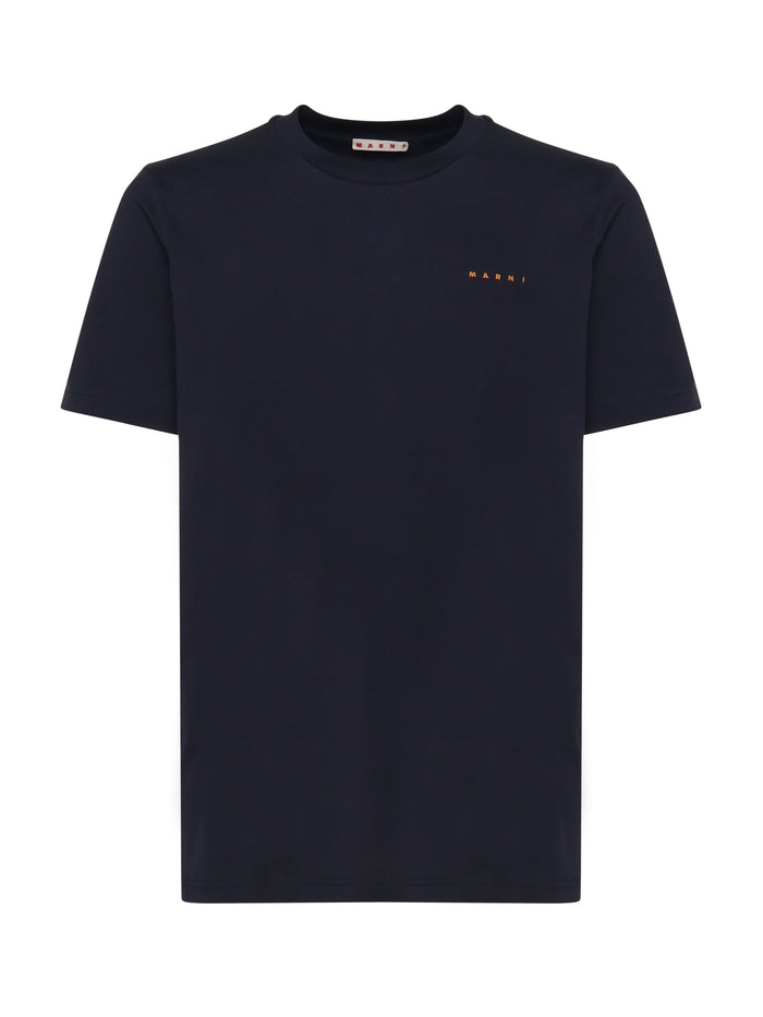 Marni T-Shirts And Polos Blue Cotton