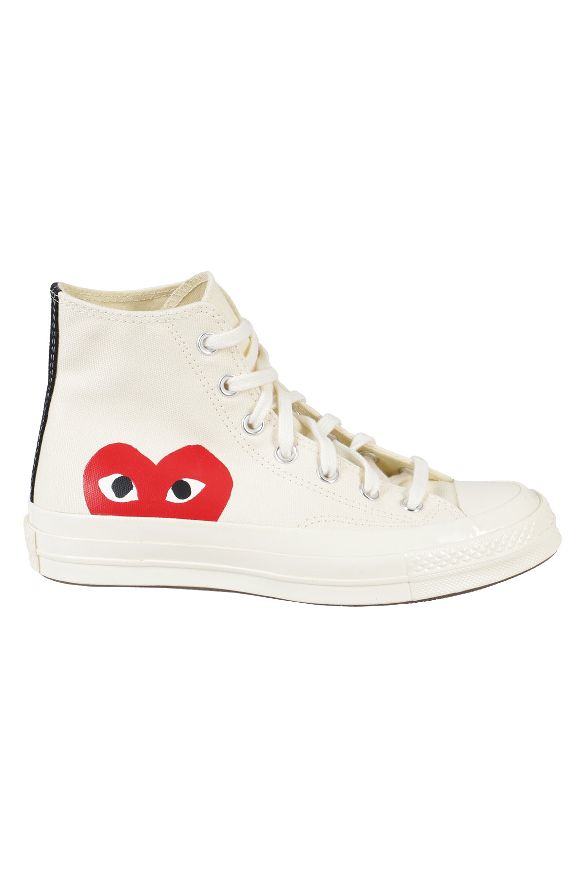 High Red Heart Nude & Neutrals Canvas Di Cotone Calzature