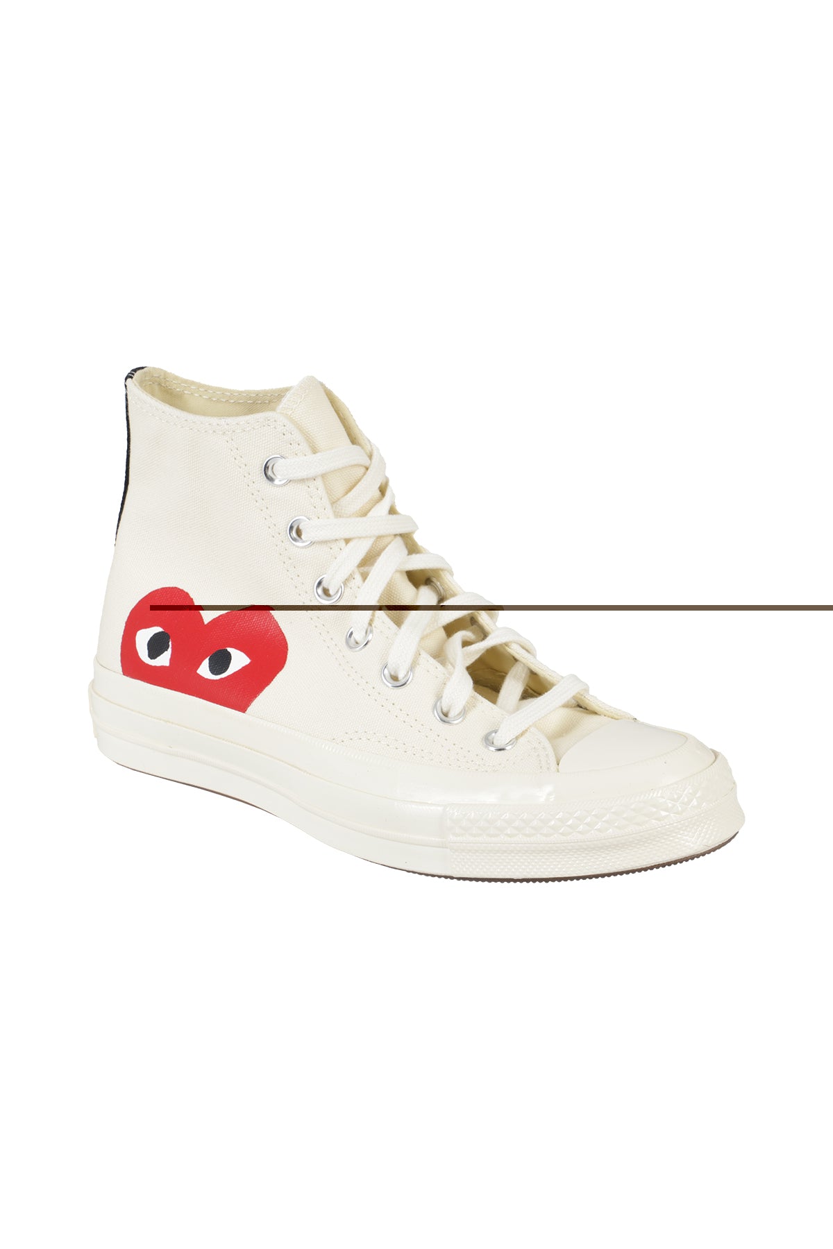High Red Heart Nude & Neutrals Canvas Di Cotone Calzature
