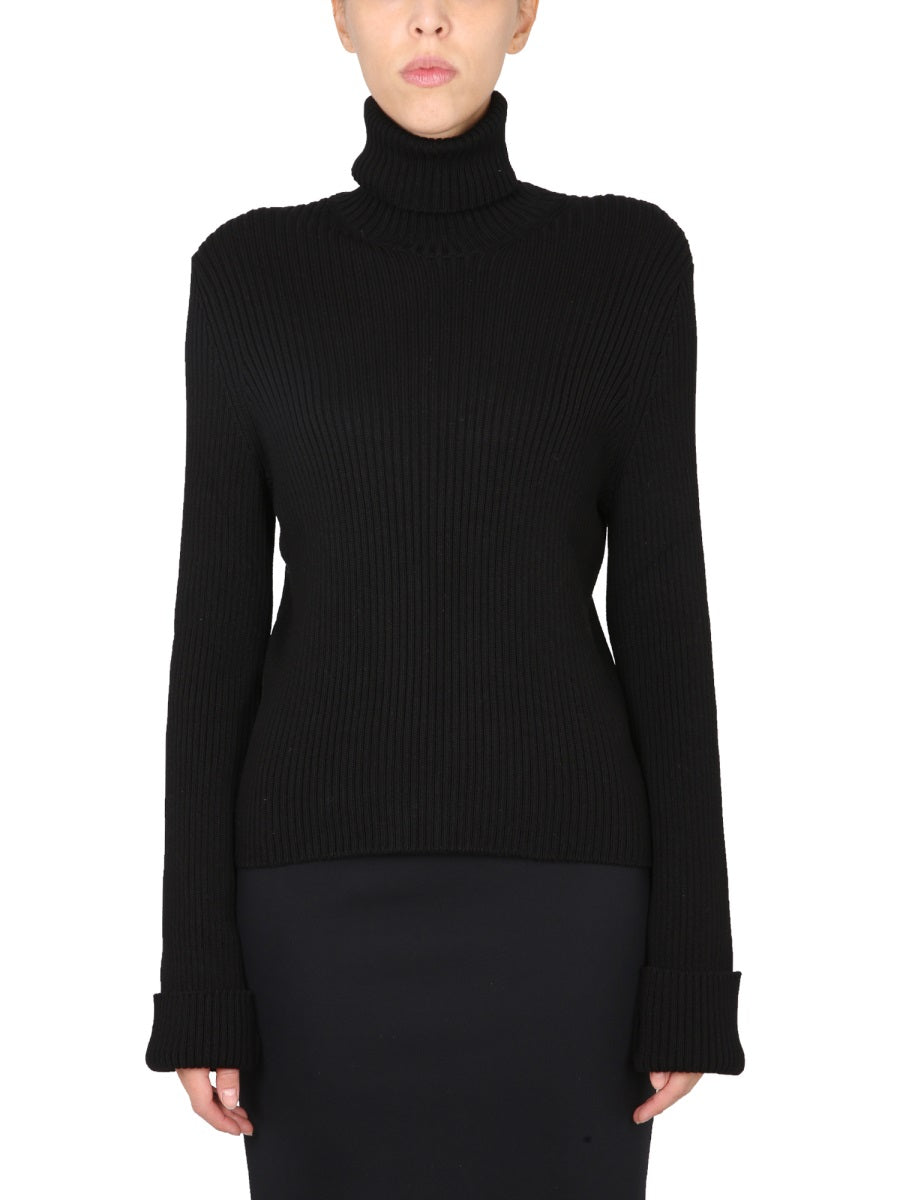 Turtleneck Jumper Black Jumpers