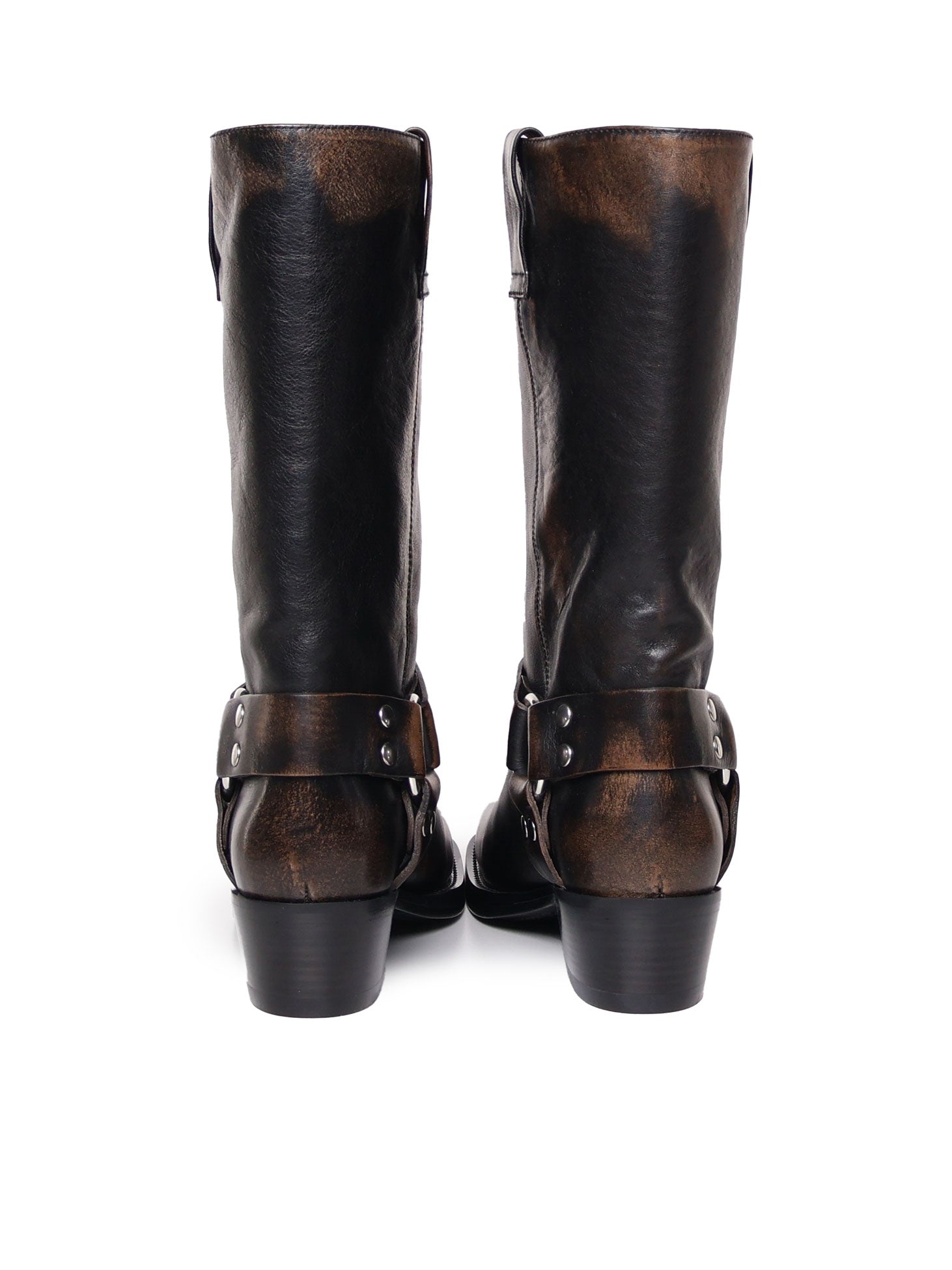Paris Texas Boots Black Leather