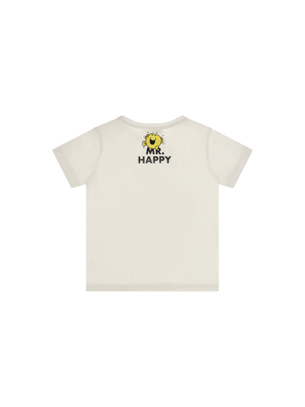 T-Shirt Mr. Happy New White White/multicolour Cotton T-shirts