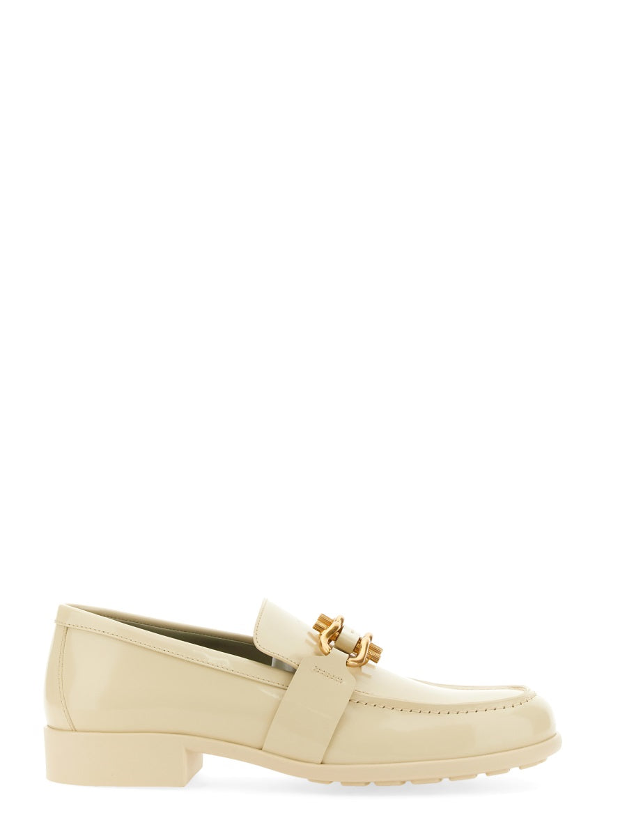 Moccasins Monsieur White Leather Loafers