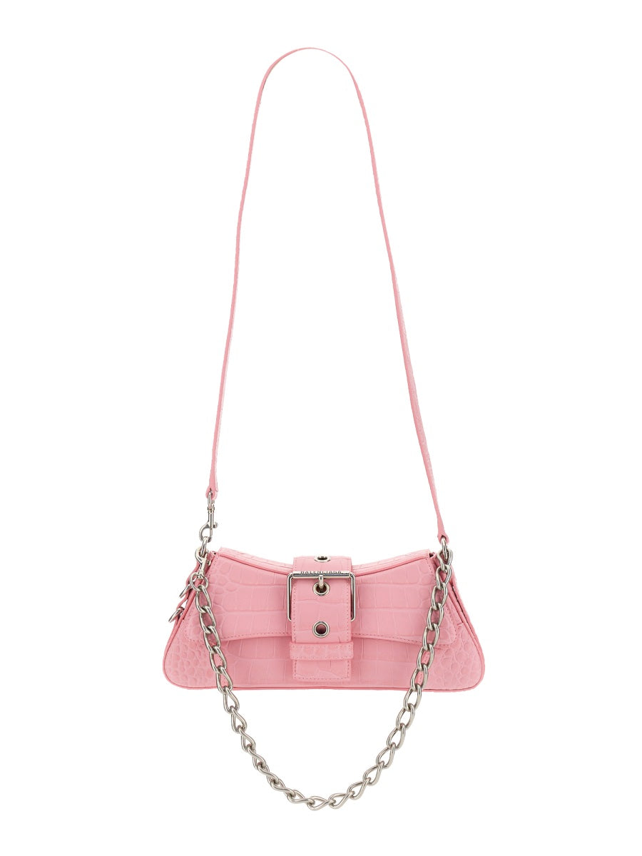 Shoulder Bag Lindsay Pink Calfskin Leather