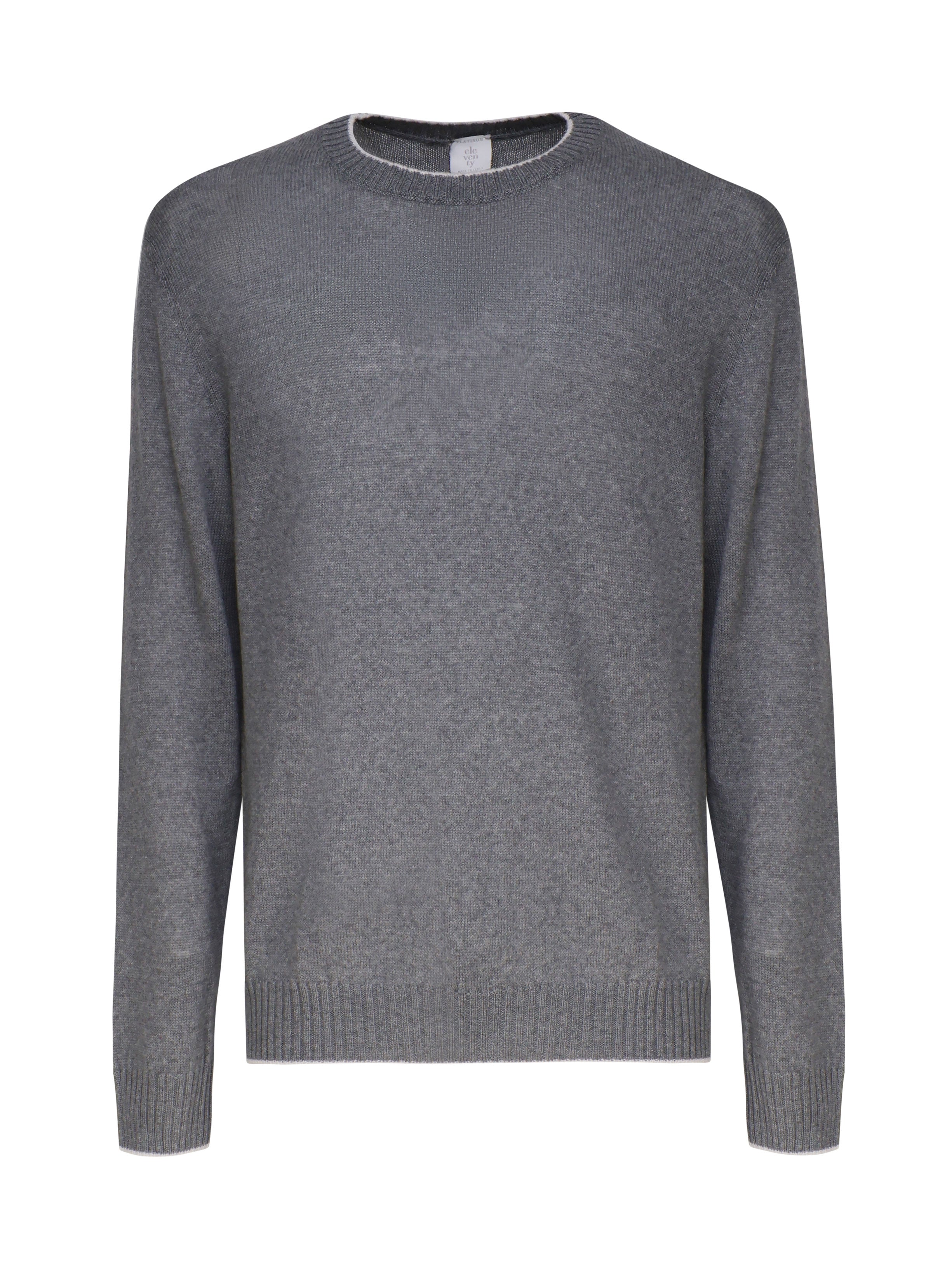 Eleventy Sweaters Grey Virgin Wool
