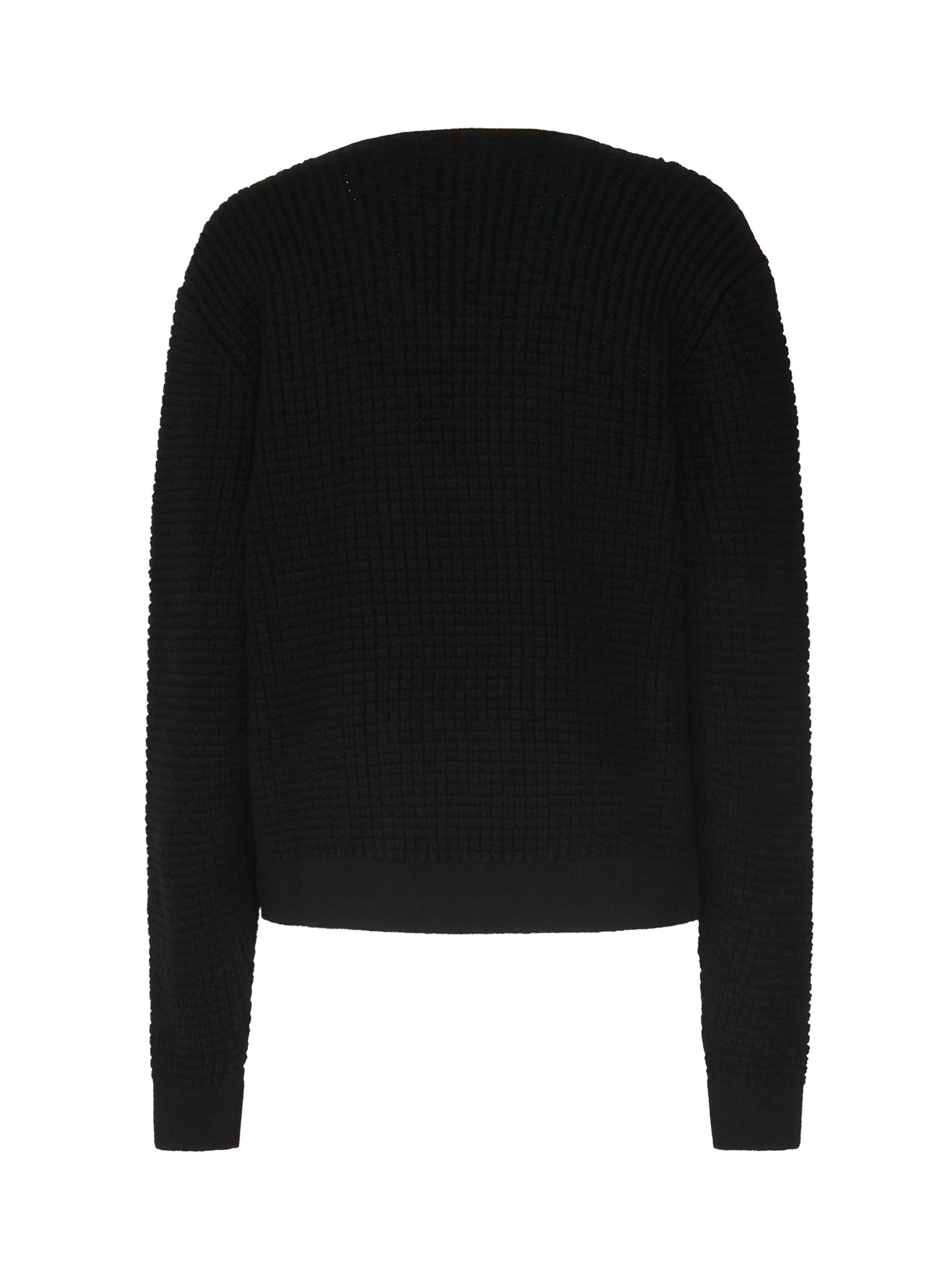Genny Sweaters Black Tessuto 1:wv - 2:pl