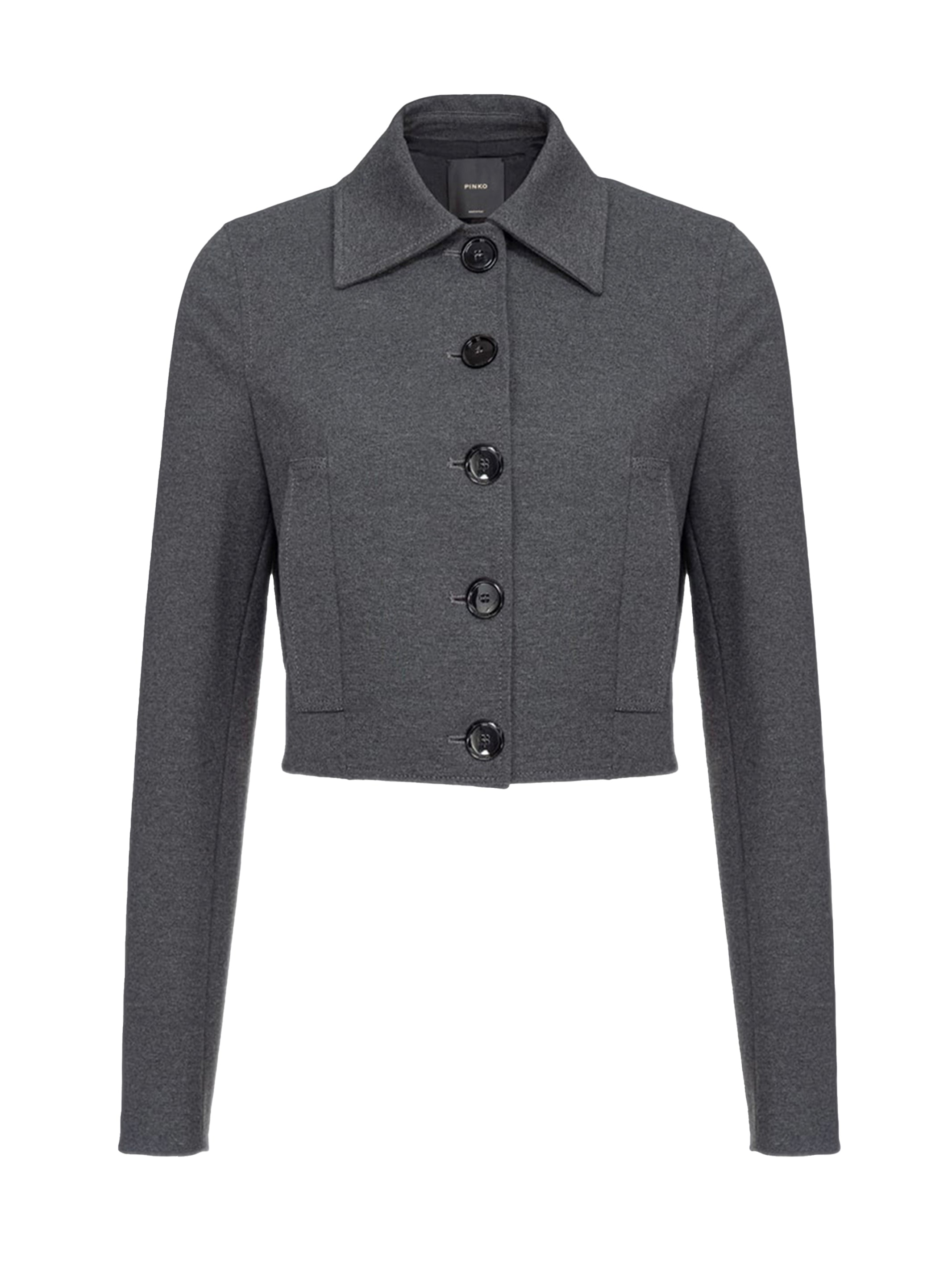 Pinko Jackets Grey Black