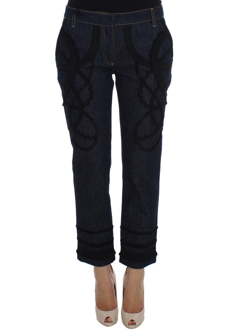 Dolce & Gabbana 100% Cotton jeans in blue